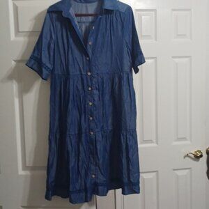 NWOT SHEIN DEMIN DRESS